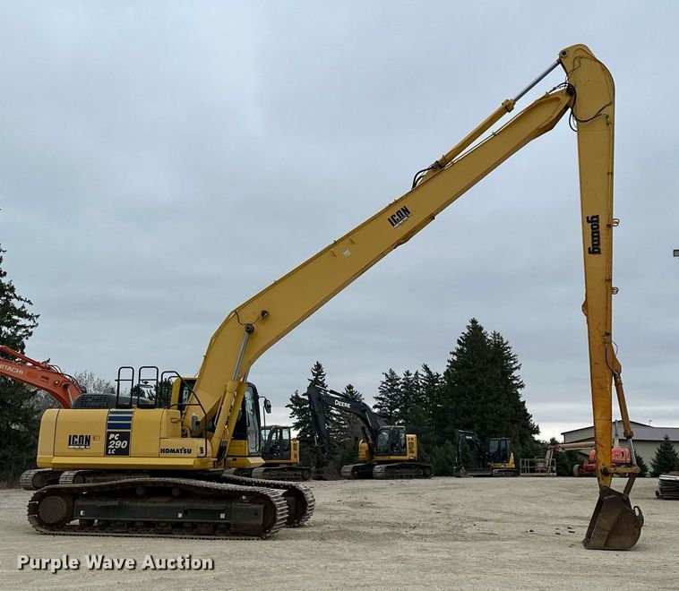 image for item LO9351 2013 Komatsu PC290LC-10  long reach excavator