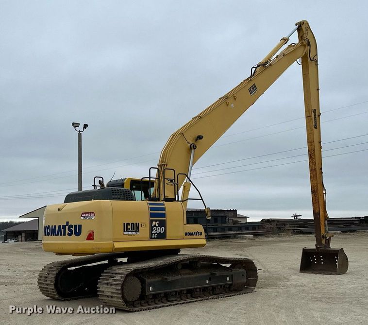 image for item LO9351 2013 Komatsu PC290LC-10  long reach excavator