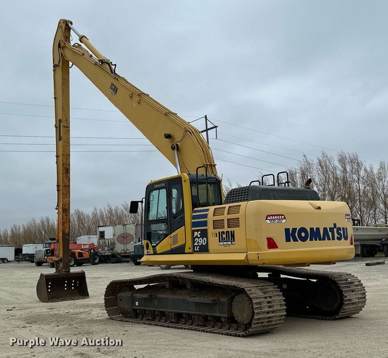 image for item LO9351 2013 Komatsu PC290LC-10  long reach excavator