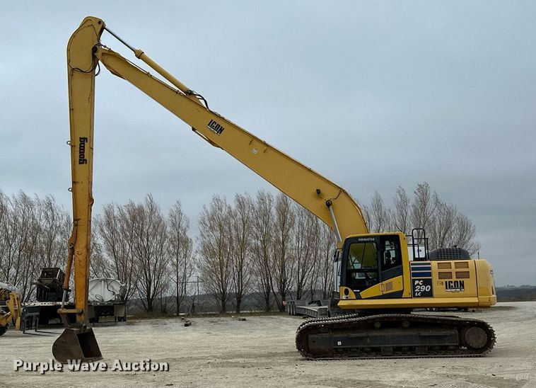 image for item LO9351 2013 Komatsu PC290LC-10  long reach excavator