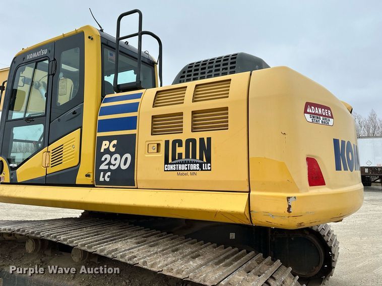 image for item LO9351 2013 Komatsu PC290LC-10  long reach excavator
