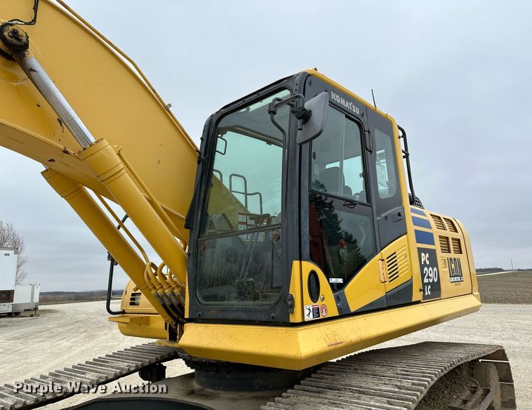 image for item LO9351 2013 Komatsu PC290LC-10  long reach excavator
