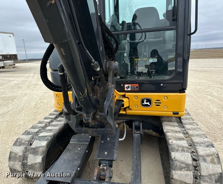 image for item LO9353 2020 John Deere 60G  mini excavator