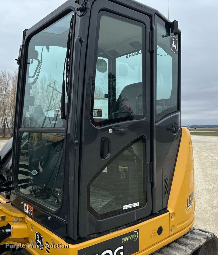 image for item LO9353 2020 John Deere 60G  mini excavator