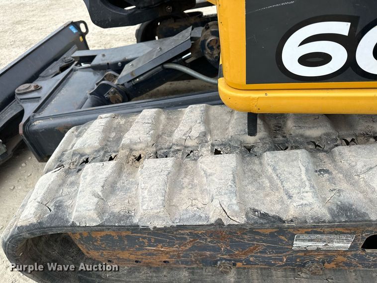 image for item LO9353 2020 John Deere 60G  mini excavator