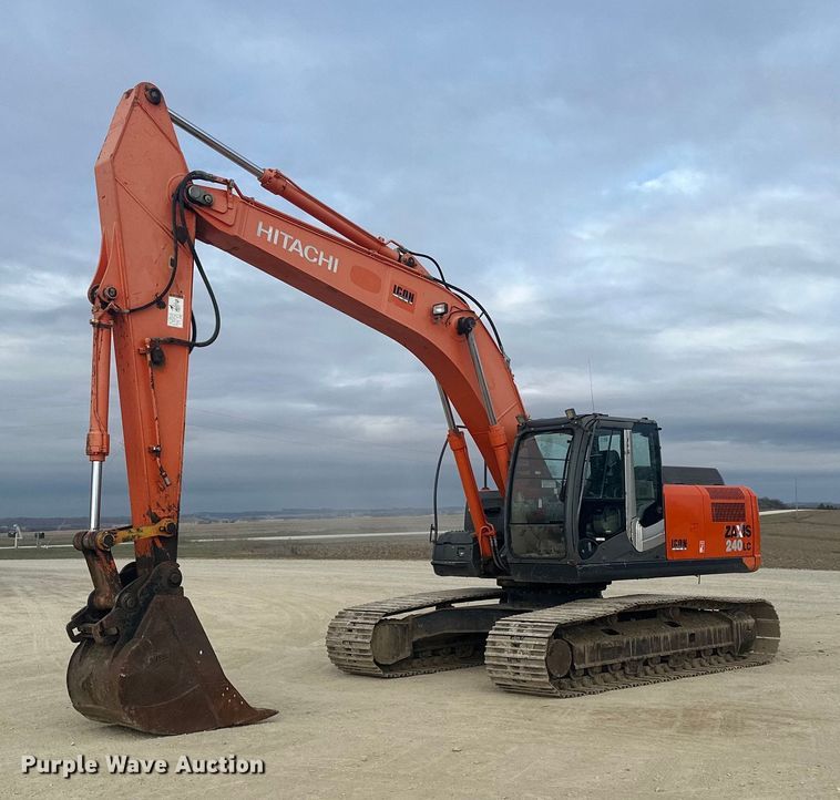 image for item LO9356 2009 Hitachi ZX240LC-3  excavator