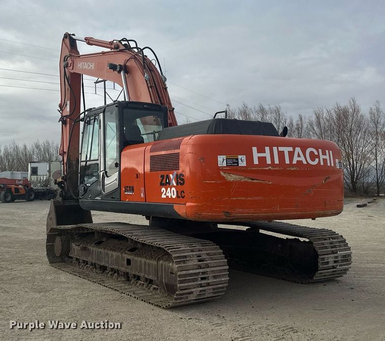 image for item LO9356 2009 Hitachi ZX240LC-3  excavator