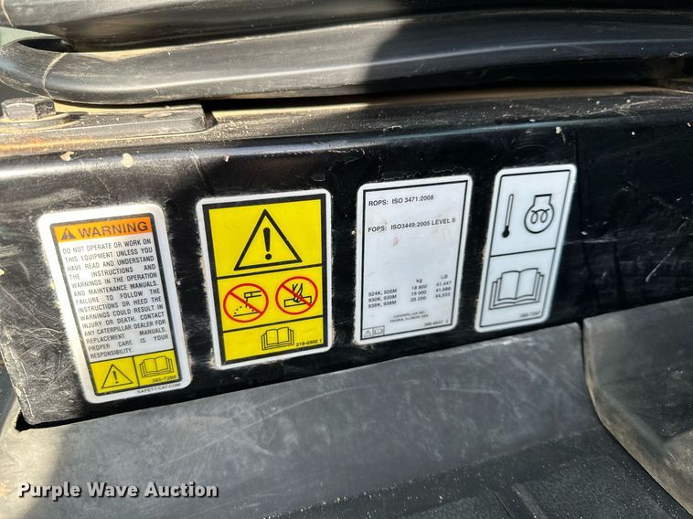 image for item LO9369 2017 Caterpillar 938M  wheel loader