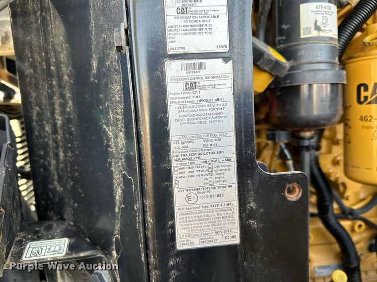 image for item LO9369 2017 Caterpillar 938M  wheel loader