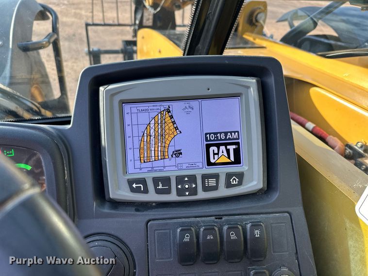 image for item LO9374 2019 Caterpillar TL642D  telehandler