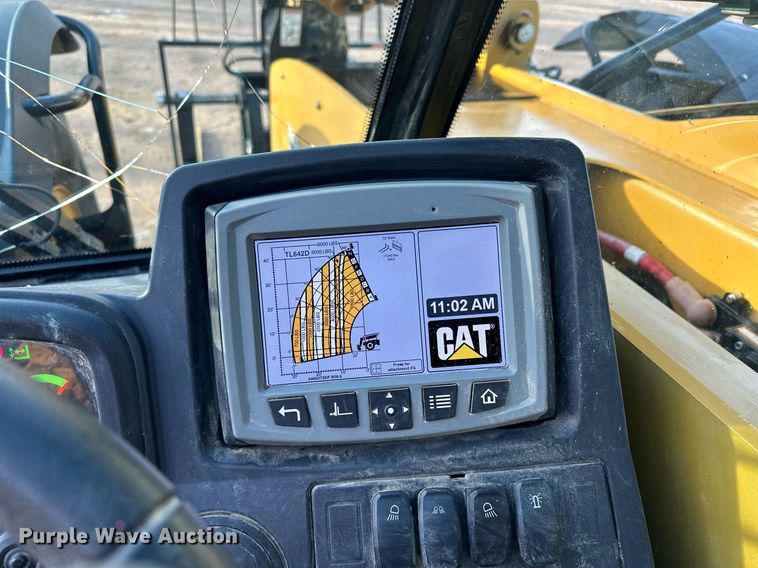 image for item LO9375 2019 Caterpillar TL642D  telehandler
