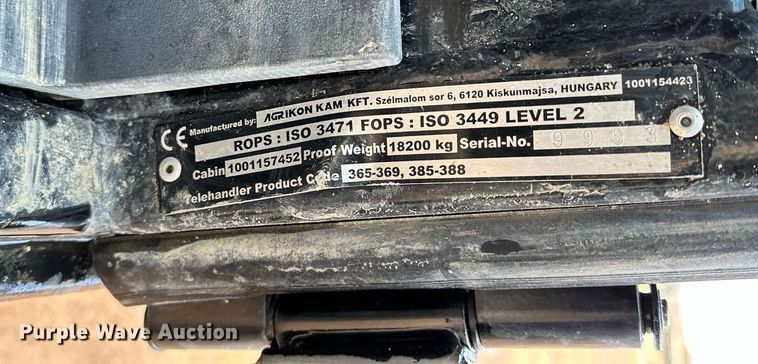 image for item LO9375 2019 Caterpillar TL642D  telehandler