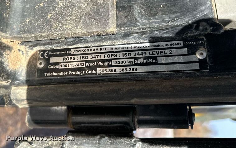 image for item LO9376 2019 Caterpillar TL642D  telehandler