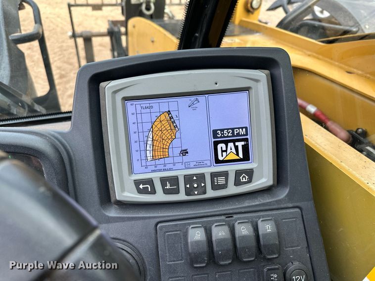 image for item LO9377 2019 Caterpillar TL642D  telehandler