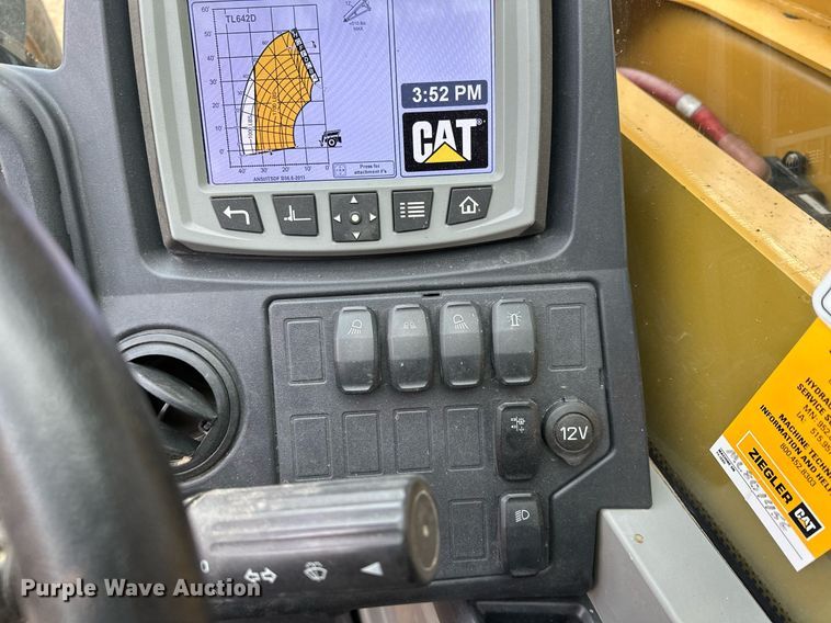 image for item LO9377 2019 Caterpillar TL642D  telehandler