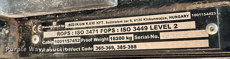 image for item LO9377 2019 Caterpillar TL642D  telehandler