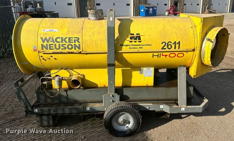 image for item LO9394 2014 Wacker Neuson HI400 HD  shop heater