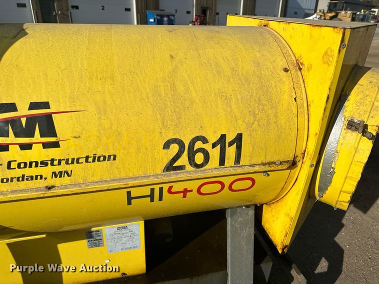 image for item LO9394 2014 Wacker Neuson HI400 HD  shop heater