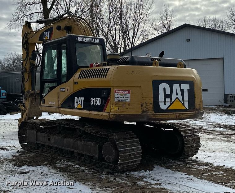 image for item LO9406 2008 Caterpillar 315D L  excavator