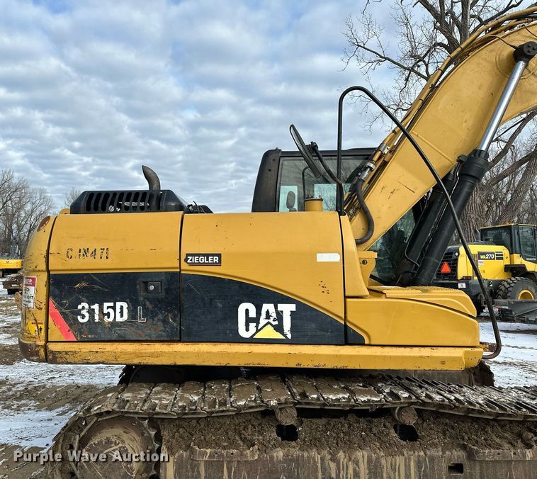 image for item LO9406 2008 Caterpillar 315D L  excavator