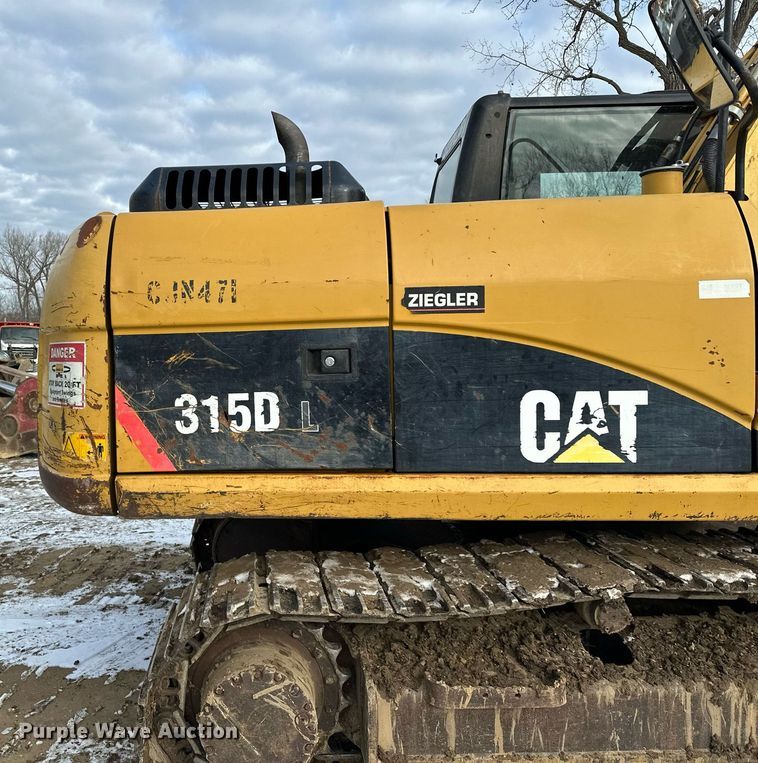 image for item LO9406 2008 Caterpillar 315D L  excavator