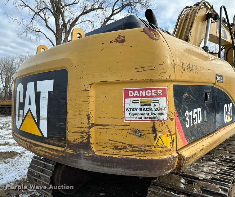 image for item LO9406 2008 Caterpillar 315D L  excavator
