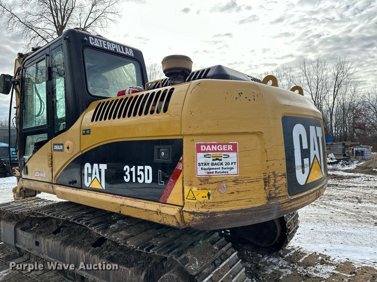 image for item LO9406 2008 Caterpillar 315D L  excavator