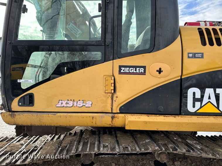 image for item LO9406 2008 Caterpillar 315D L  excavator