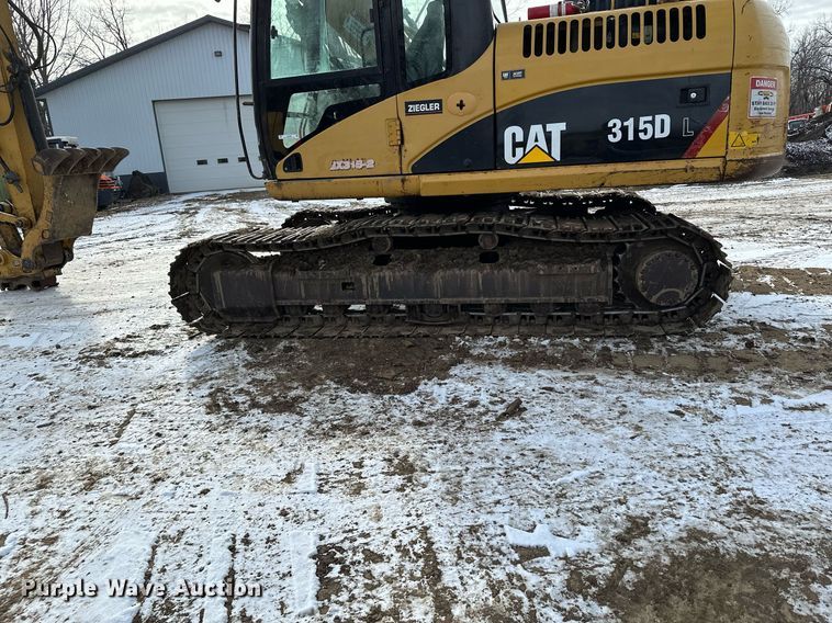 image for item LO9406 2008 Caterpillar 315D L  excavator