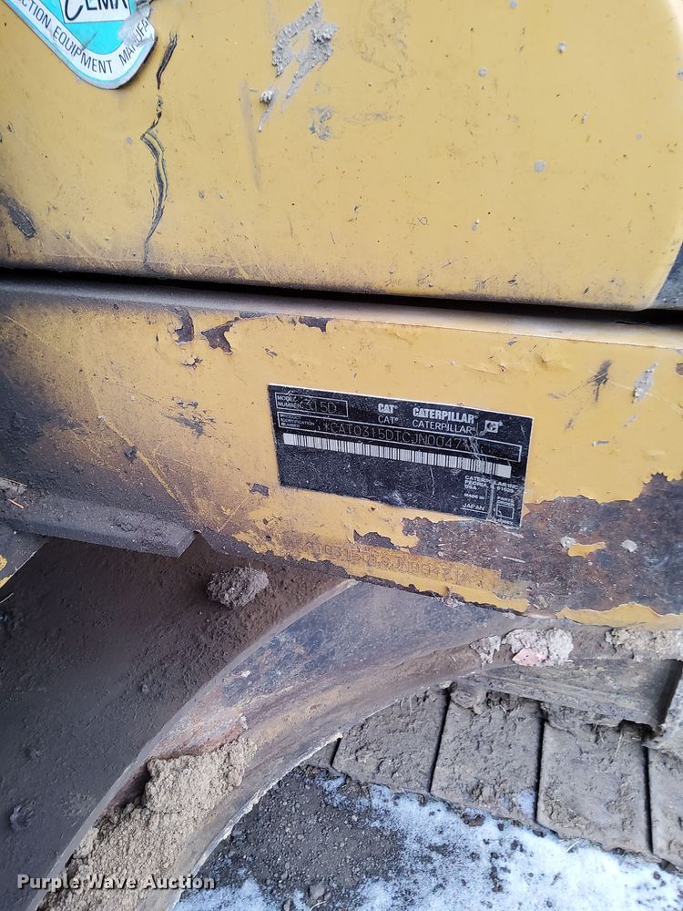 image for item LO9406 2008 Caterpillar 315D L  excavator