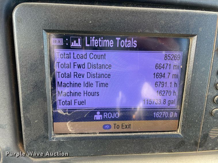 image for item LV9249 2014 Caterpillar 740B  haul truck