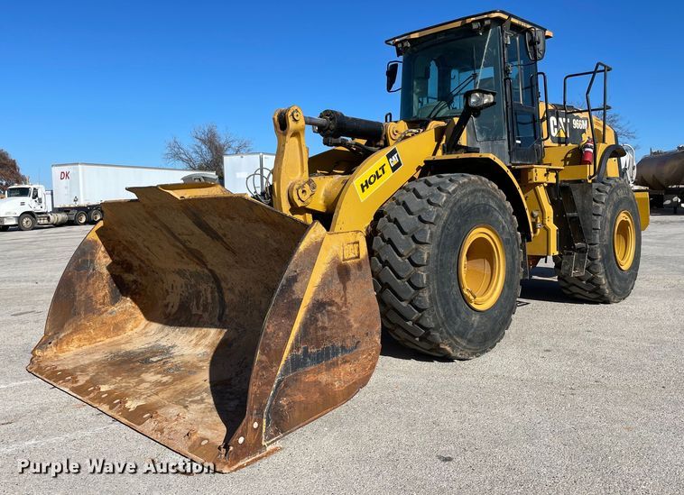image for item LV9252 2017 Caterpillar 966M  wheel loader