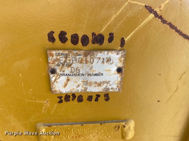 image for item LV9259 2017 Caterpillar D6T  dozer