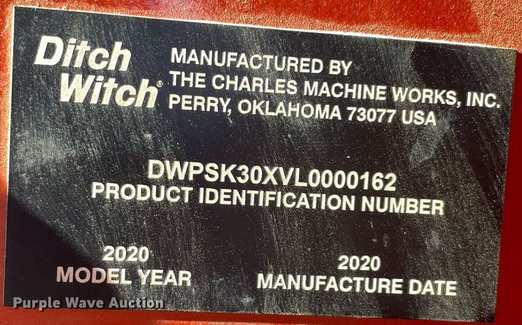 image for item LV9272 2020 Ditch Witch SK3000  compact utility loader