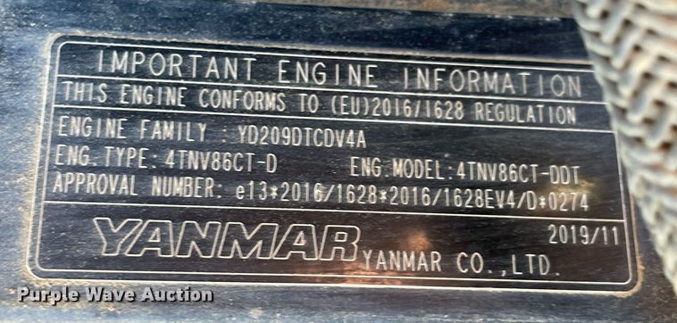 image for item LV9273 2020 Ditch Witch SK3000  compact utility loader