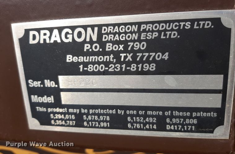 image for item LX9871 Dragon  roll off-container