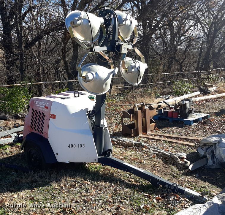 image for item LX9904 2016 Generac Magnum light plant