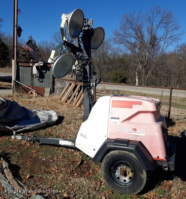 image for item LX9904 2016 Generac Magnum light plant