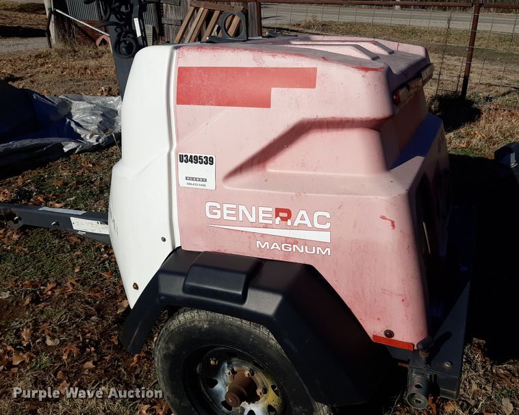 image for item LX9904 2016 Generac Magnum light plant