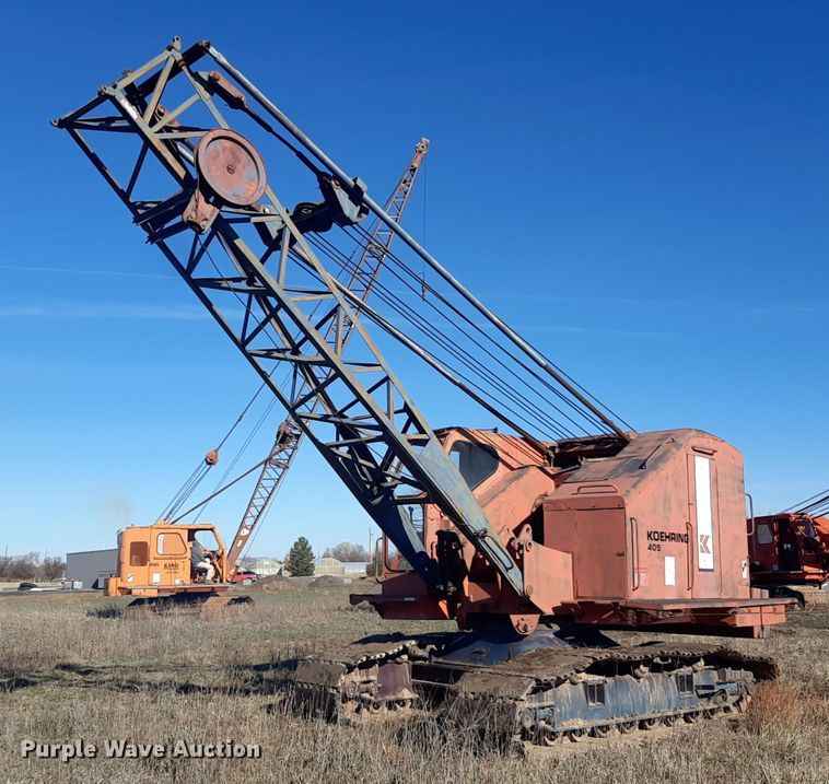 image for item LX9933 1964 Koehring 405-2A  crane