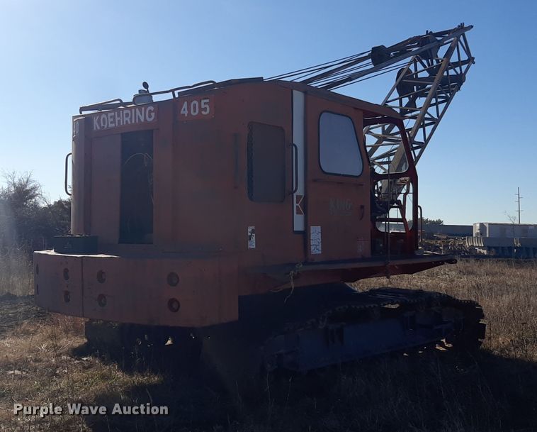 image for item LX9933 1964 Koehring 405-2A  crane