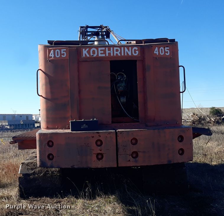 image for item LX9933 1964 Koehring 405-2A  crane