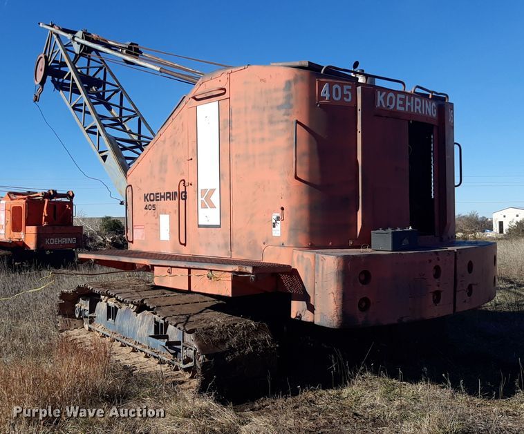 image for item LX9933 1964 Koehring 405-2A  crane