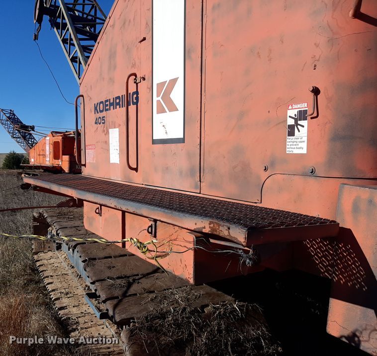 image for item LX9933 1964 Koehring 405-2A  crane
