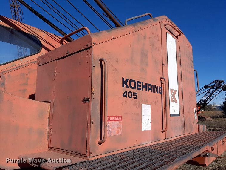 image for item LX9933 1964 Koehring 405-2A  crane