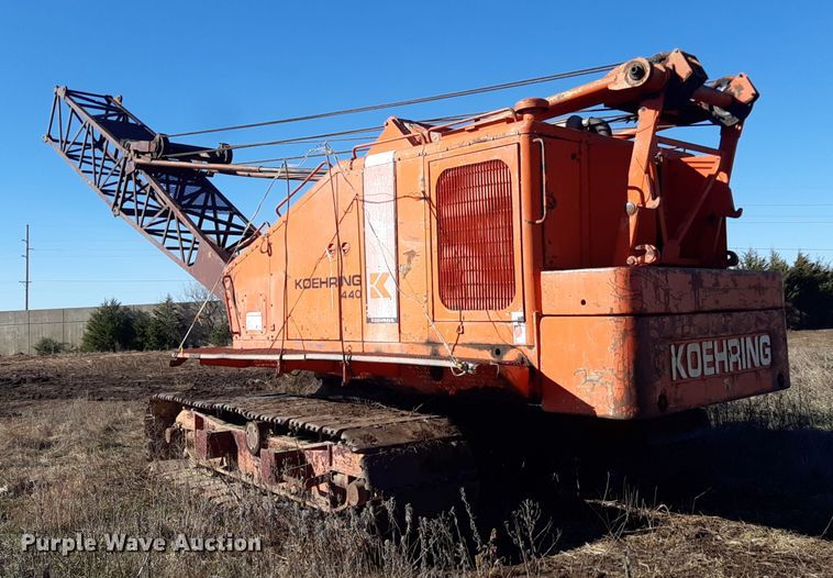 image for item LX9935 1976 Koehring 440  crane