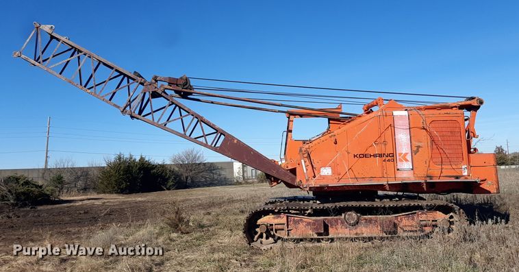 image for item LX9935 1976 Koehring 440  crane