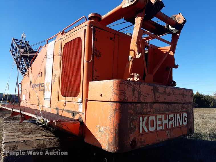 image for item LX9935 1976 Koehring 440  crane