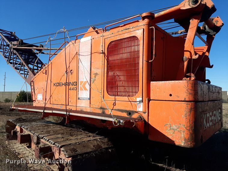 image for item LX9935 1976 Koehring 440  crane