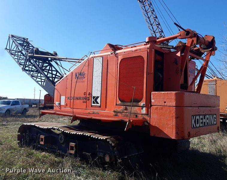 image for item LX9936 1971 Koehring 440  crane